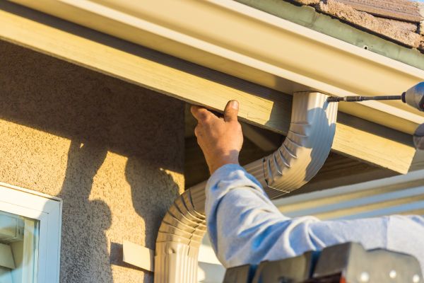 Aluminum Rain Gutter Service in Los Gatos
