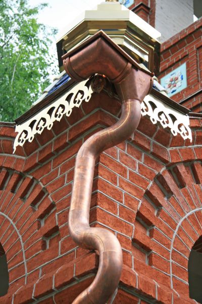 Church Downspout Installation in Los Gatos
