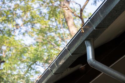 Gutter System After Cleaning